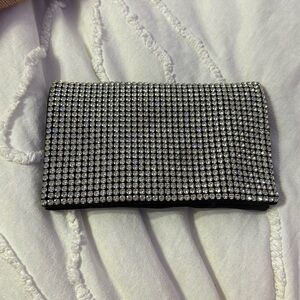 Rhinestone clutch